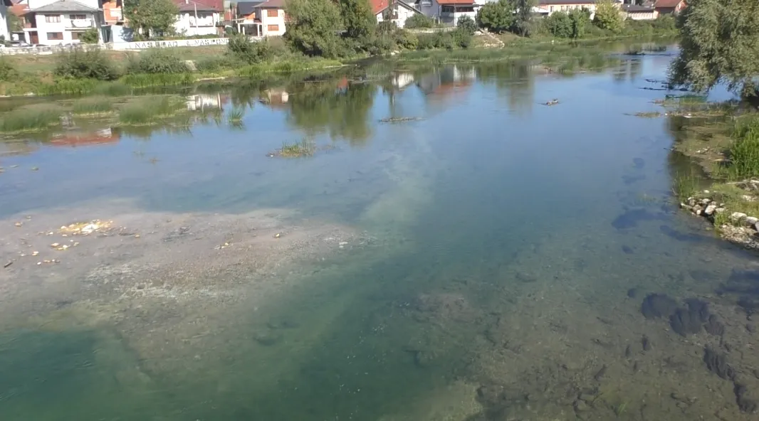 Sana skoro presušila: Vodostaj samo 69 centimetara