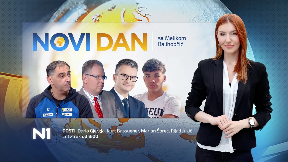 Dario Gjergja, Kurt Bassuener, Marjan Šarec i Rijad Jukić gosti Novog dana