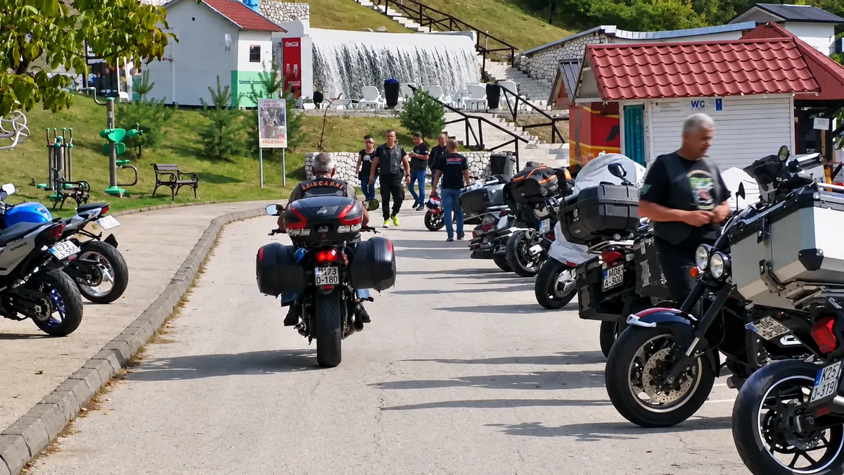 Od Slovačke do Bara - svi putevi vode u grad soli: Stotine bajkera iz cijele Evrope u Tuzli