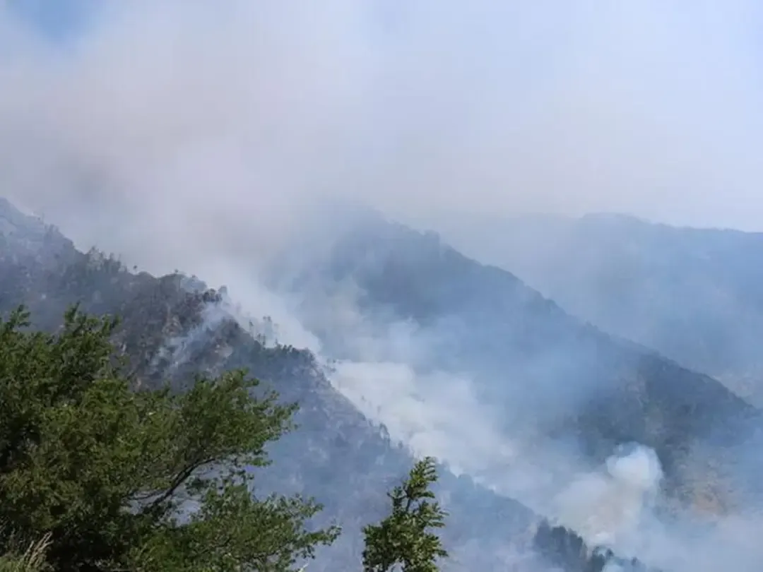 Požar na Čvrsnici izmiče kontroli: Vatra se širi prema Risovcu i Malom Vilincu, gori nepristupačan teren