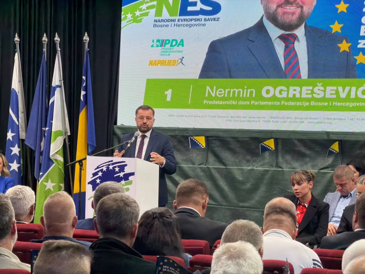 Veliki predizborni skup NES-a u Bužimu: Mi smo tim koji na izbore izlazi s rezultatima i planovima