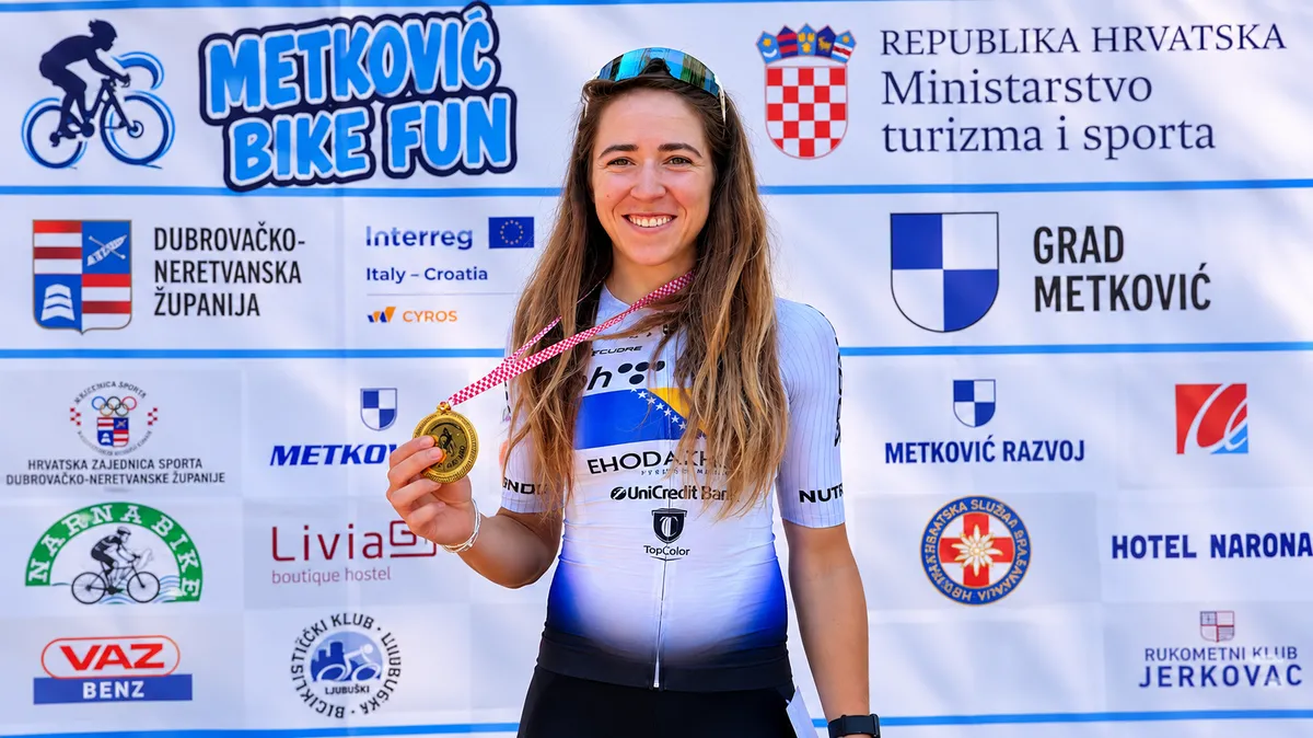 Lejla Njemčević nastavila sjajnu sezonu: Dominantno do pobjede na UCI utrci u Metkoviću (VIDEO)