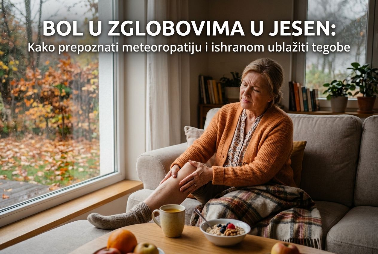Bol u zglobovima u jesen: kako prepoznati meteoropatiju i ishranom ublažiti tegobe