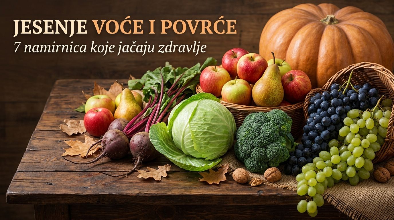 Jesenje voće i povrće: 7 namirnica koje jačaju zdravlje