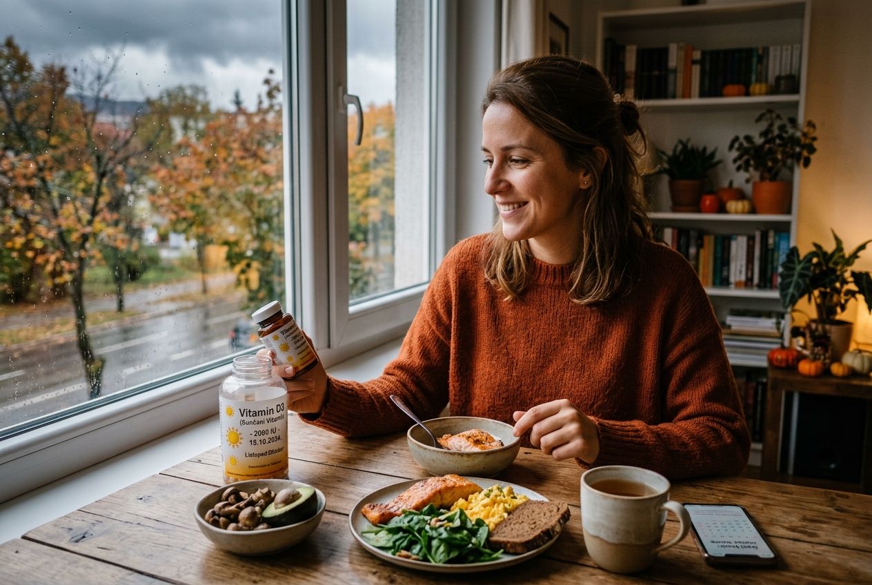Vitamin D u jesen: kako nadoknaditi „sunčani vitamin“ kad dani postanu kraći