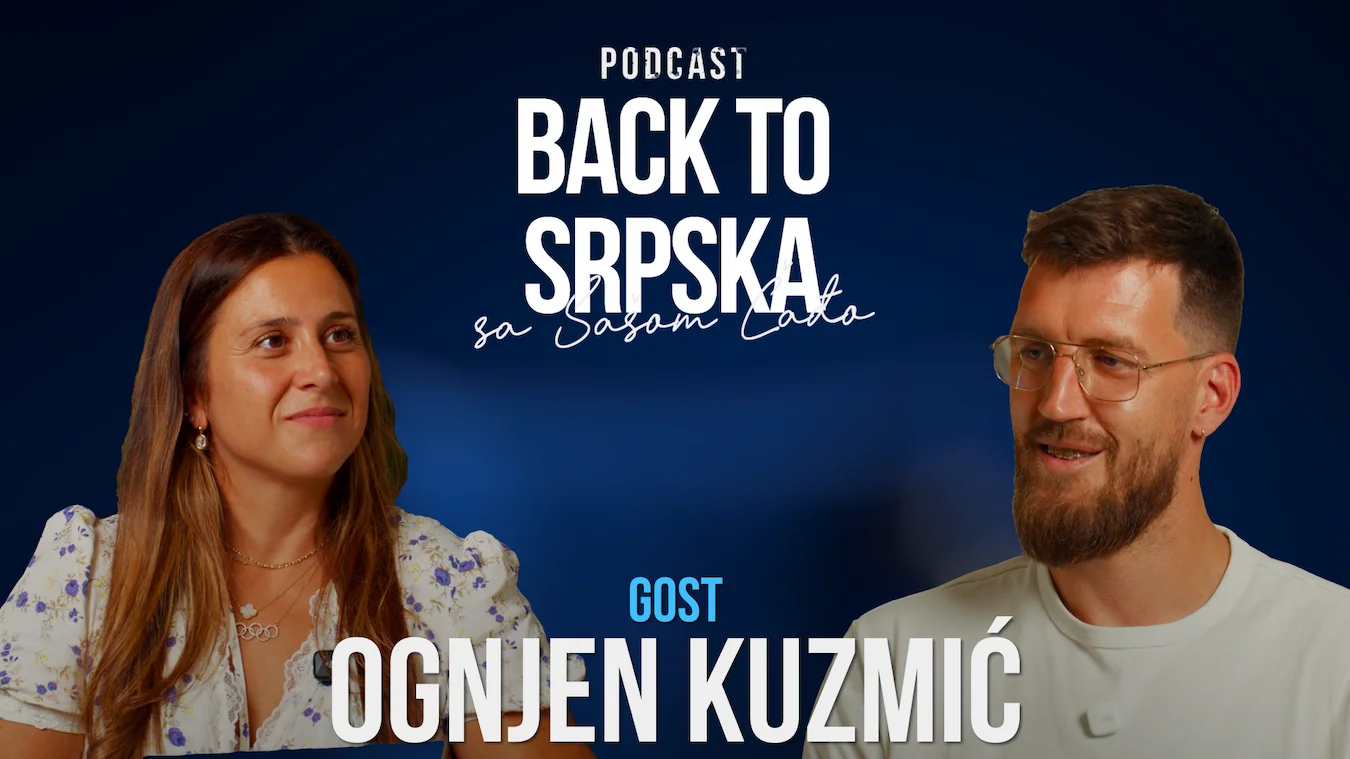 OD DOBOJA DO NBA ŠAMPIONA I NAZAD U SRPSKU Ognjen Kuzmić gost podkasta “Nazad u Srpsku sa Sašom Čađo”