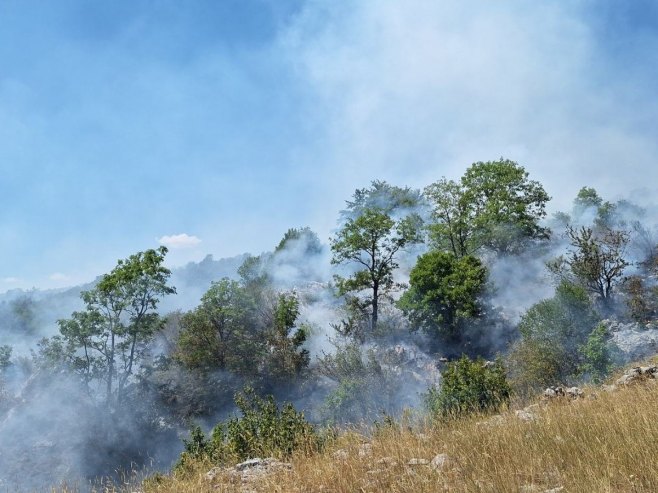 I dalje gori na Čvrsnici, potreban angažman "er traktora"