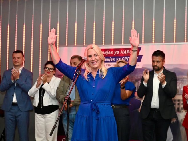Cvijanovićeva osvojila 55,58 odsto glasova