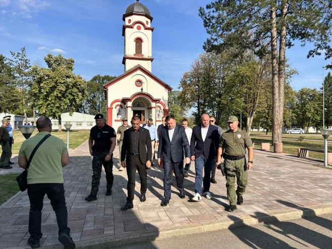 Budimir dočekao Jemeljanenka u Zalužanima - promocija brojnih kapaciteta MUP-a Srpske