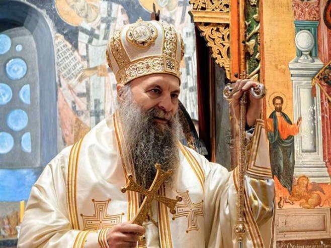 Patrijarh Porfirije u Hramu Svetog Save primio osnovce iz Republike Srpske