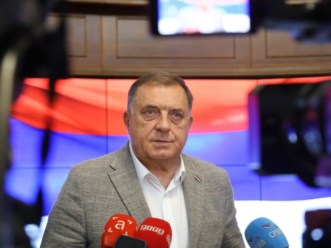 Dodik: Јača od svih granica - zastava koja spaja Srbiju i Srpsku
