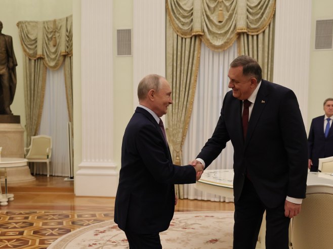 Dodik čestitao Putinu rođendan: Zahvalnost za prijateljstvo i podršku Srpskoj