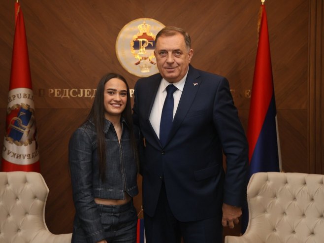 Dodik čestitao Ćirkovićevoj na odbrani titule prvaka Evrope