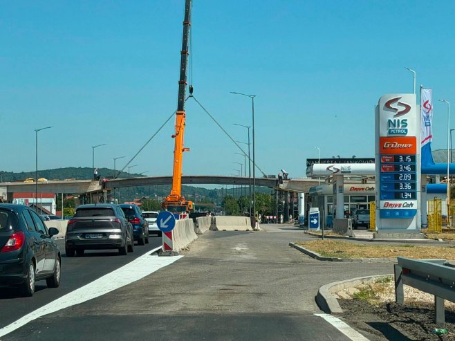 Nadvožnjak u Trnu stiže kraj radova: saobraćaj ispod mosta vraćen u ponedjeljak, most otvoren za promet za petnaestak dana