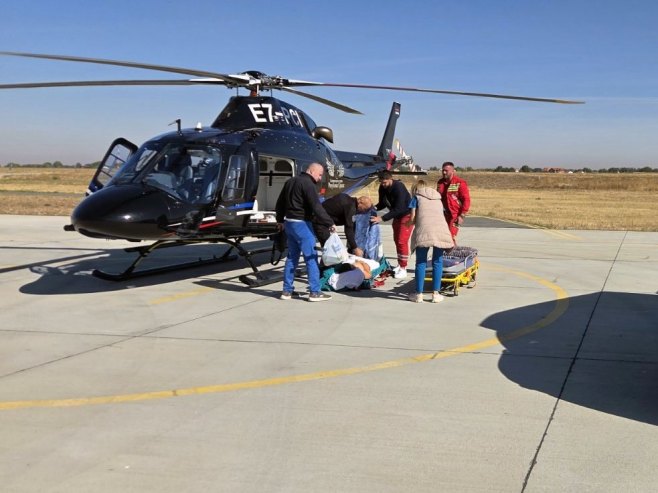 Uspješno realizovana tri medicinska transporta helikopterom